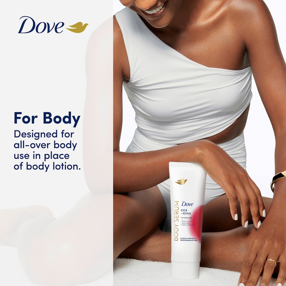 image 1 of Dove Cica+ Repair Body Serum 200ml