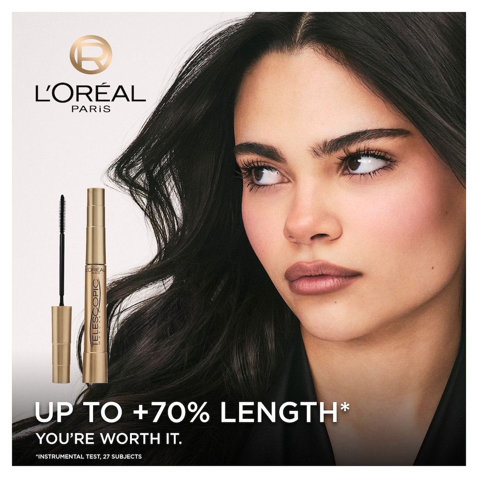 image 1 of L'Oreal Paris False Lash Telesccopic Mascara Black 8ml