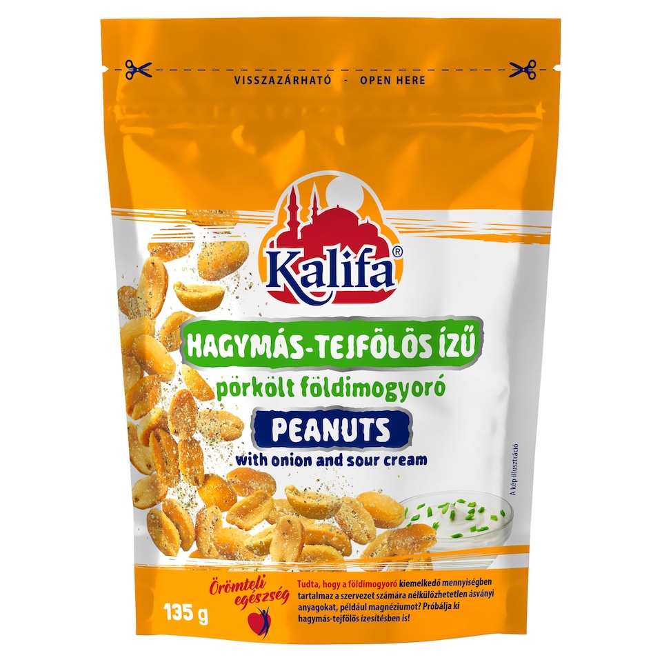 Kalifa Peanuts with Onion and Sour Cream 135 g