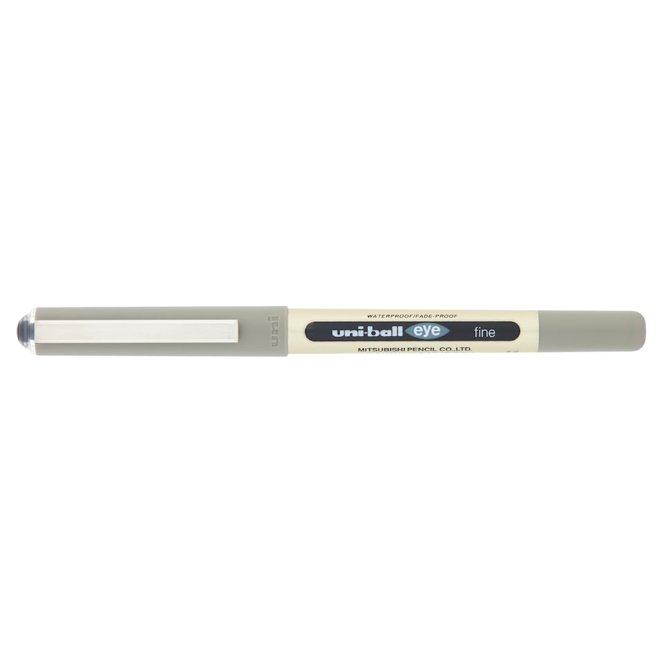 image 1 of Uniball 157 Eye Rollerball Black Pens Stationery 5 Pack