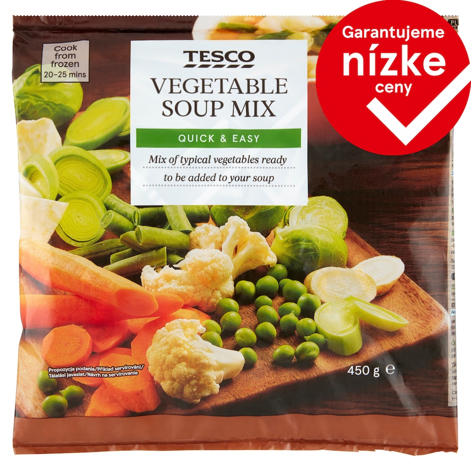 Tesco Vegetable Soup Mix 450 g
