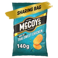 McCoy's Thai Sweet Chicken Sharing Crisps 140g