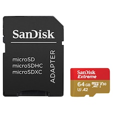 SanDisk Extreme Micro SD Card 64gb