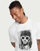 image 2 of Kurt Cobain Pure Cotton T-Shirt in White