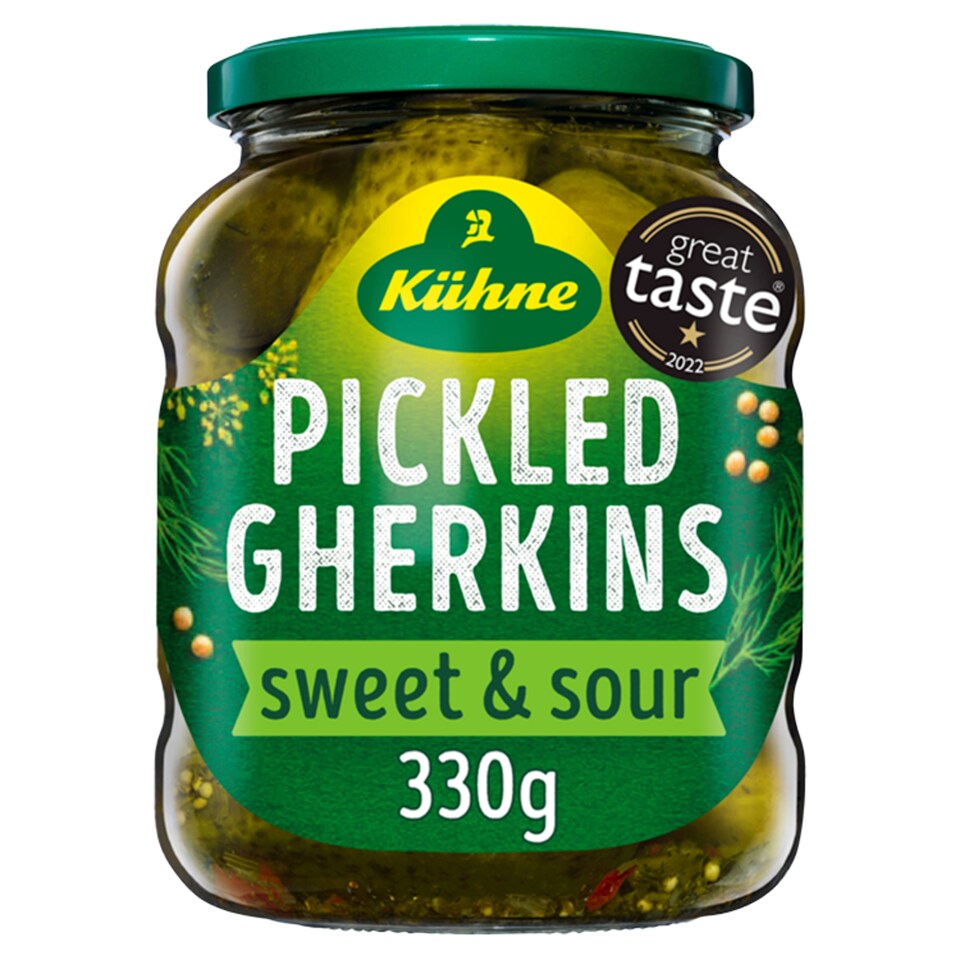 Kuhne Pickled Gherkins 330G