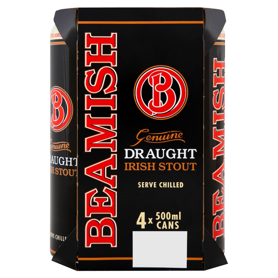 Beamish Draught Irish Stout 4 X 50Ml