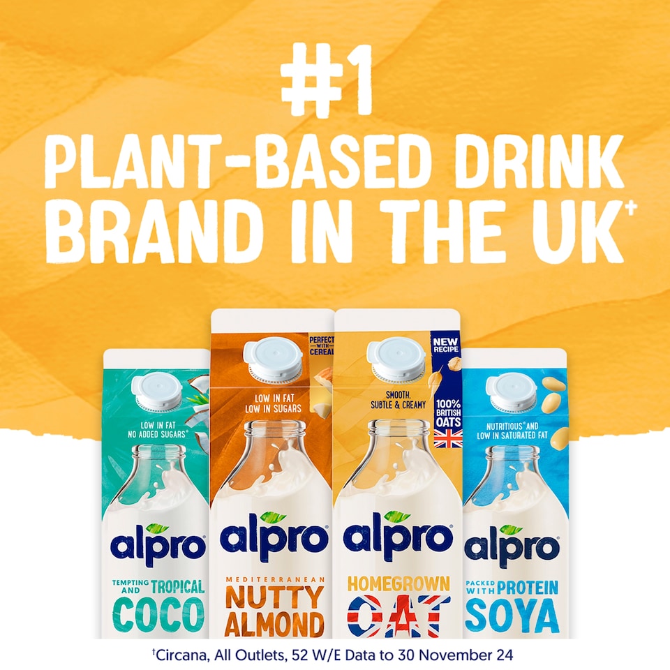 image 1 of Alpro Oat Original Chilled Dairy Free Drink 1L