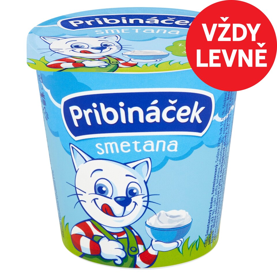 Pribináček Smetana 125g