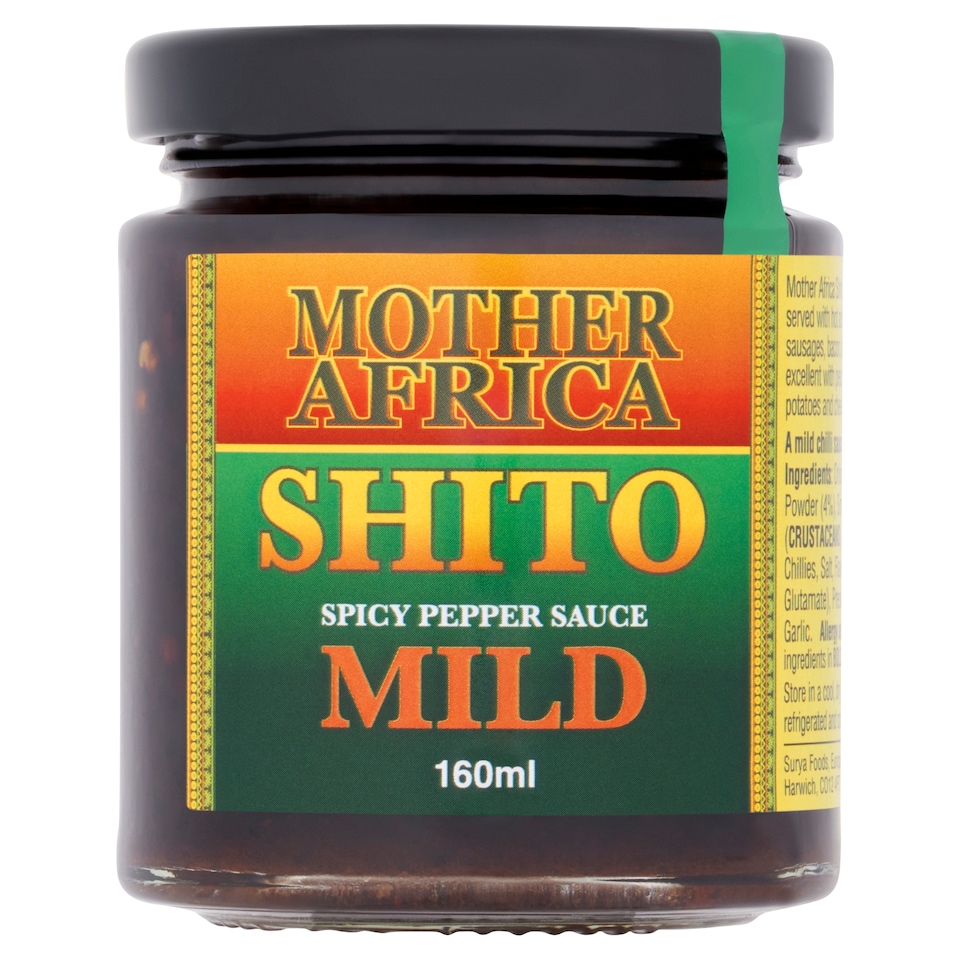 Mother Africa Shito Spicy Pepper Sauce Mild 160ml