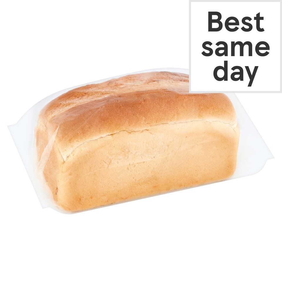 Tesco Crusty White Split Tin Bread Unsliced 800G