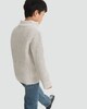 image 3 of F&F Boys Chenille Half-Zip Knitted Jumper in Ecru