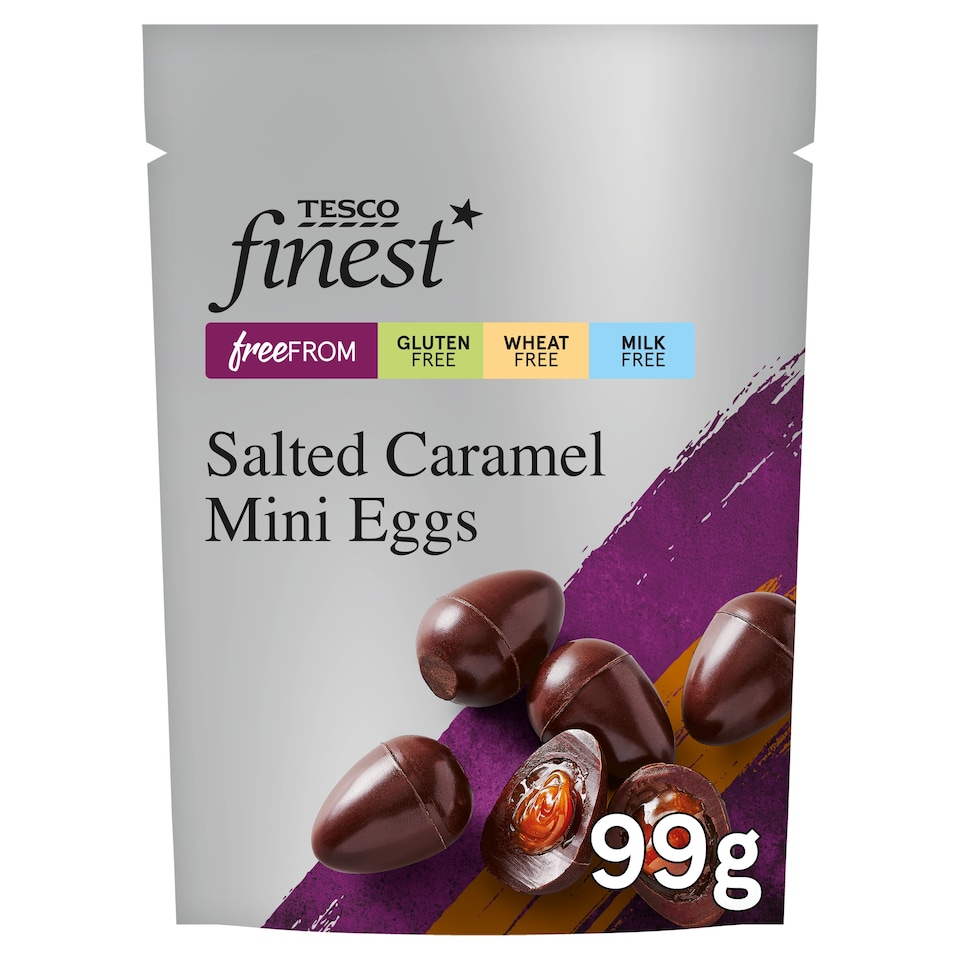 Tesco Finest Free From Salted Caramel Mini Eggs 99g