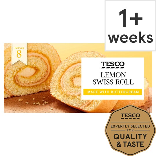 Tesco Lemon Swiss Roll .. Tesco Groceries