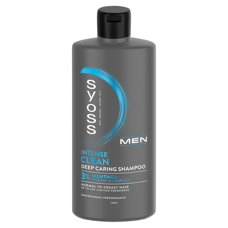 Obrázek 1 pro produkt Syoss MEN Intense Clean šampon pro normální až mastné vlasy 440ml