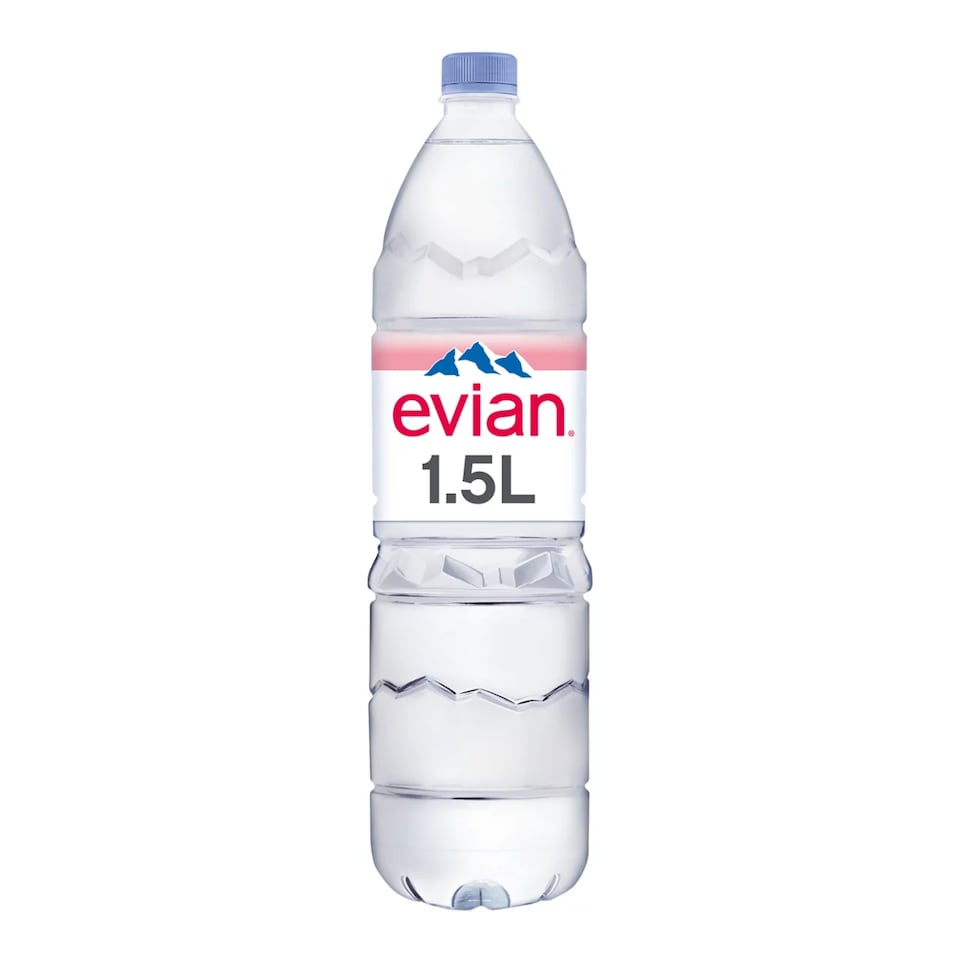 image 1 of Evian Natural Bottled Mineral Still Water 1.5L