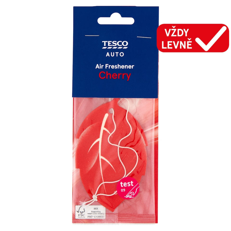 Tesco Auto Osvěžovač vzduchu vůně třešně 1 ks