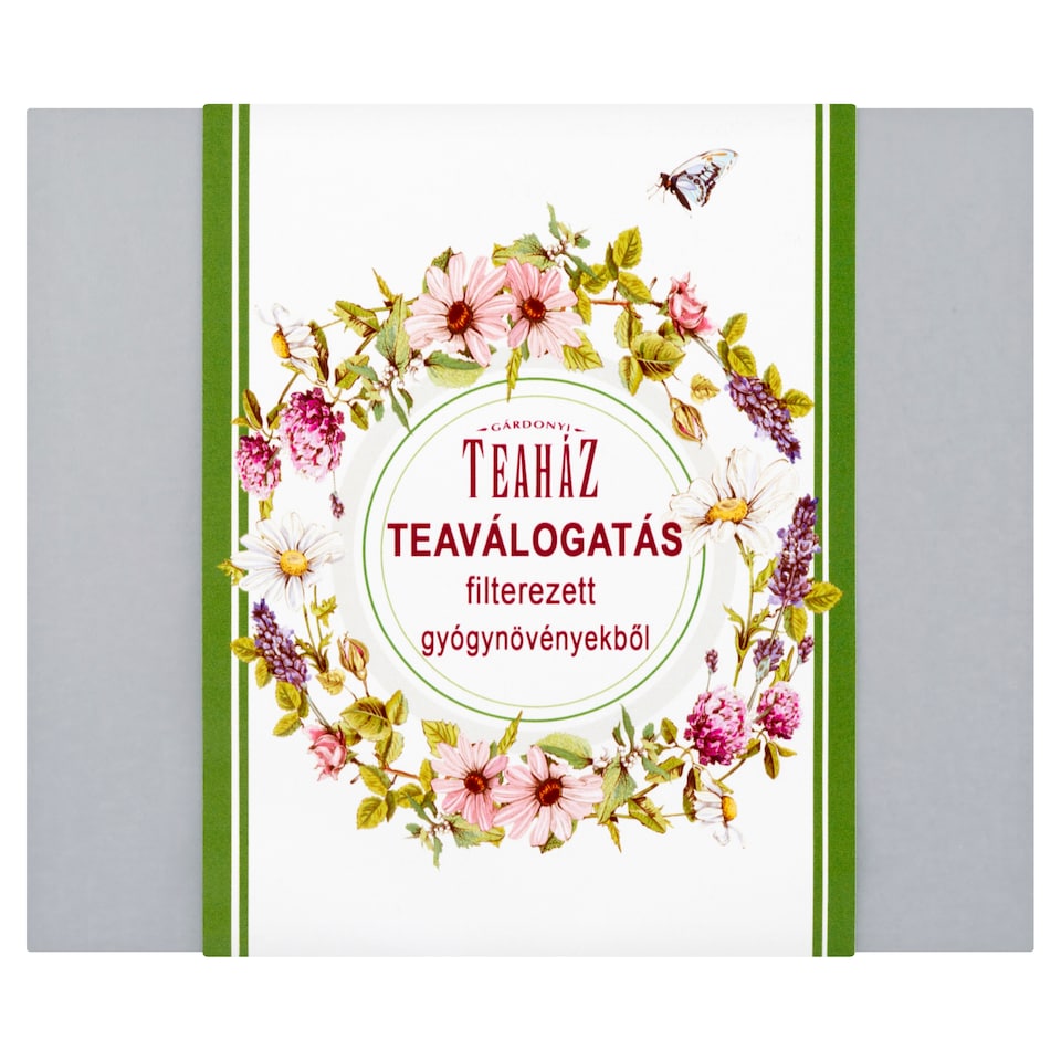 Gárdonyi Teaház teaválogatás filterezett gyógynövényekből 50 filter 76 g  1. kép