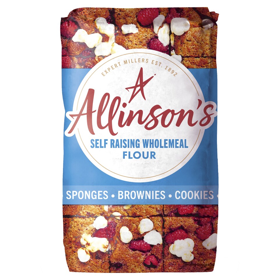 Allinson's Baking Flour Self Raising Wholemeal 1kg