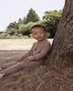 image 2 of F&F x Samantha Faiers Knitted Long Sleeved Sleepsuit in Stone