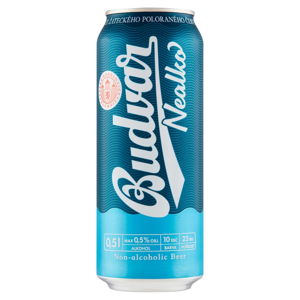 image 1 of Budějovický Budvar Non-Alcoholic Non-Alcoholic Light Beer 0.5L