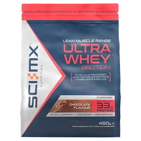 Sci Mx Ultra Whey Protein Chocolate Flavoured 450G Tesco Groceries