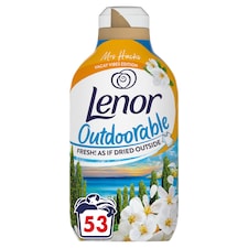 Lenor Outdoorable Fabric Conditioner Orange Blossom & Coastal Cypress 53w 742ml