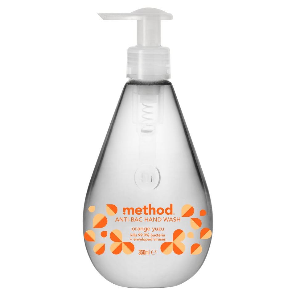 image 1 of Method Antibacterial Hand Wash Orange Yuzu 350ml