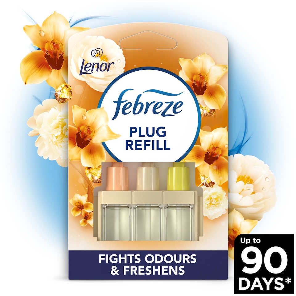 image 1 of Febreze 3Volution Plug-In Air Freshener Refill - Gold Orchid 20ml