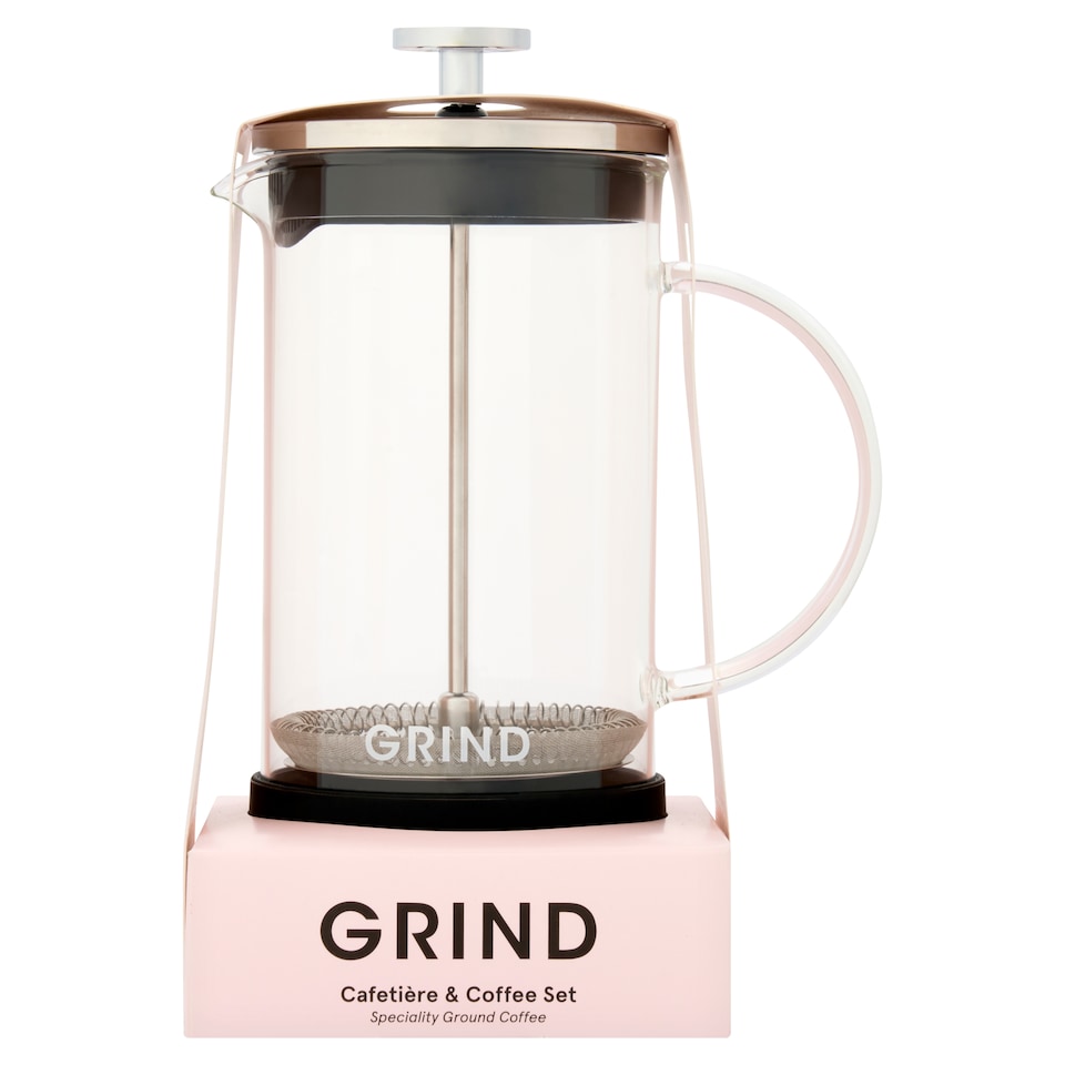 Grind Cafetiere and Coffee Set 
