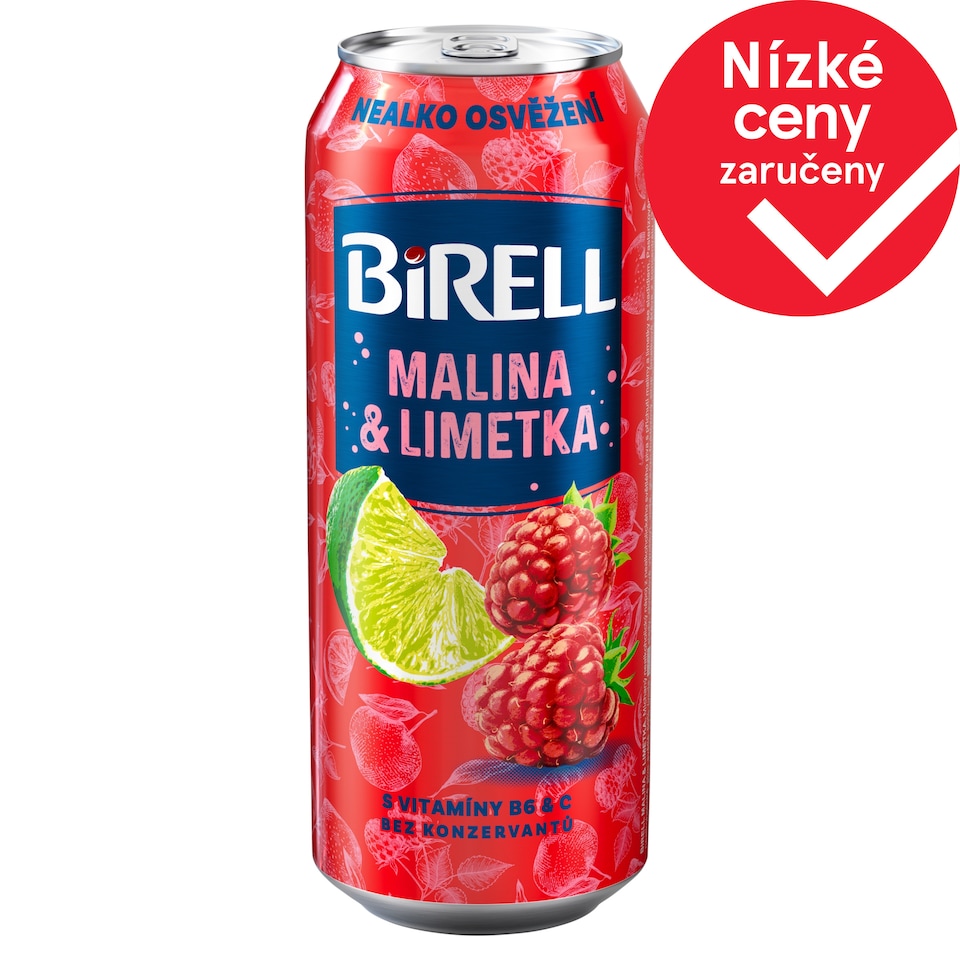 Birell Malina & limetka 0,5l