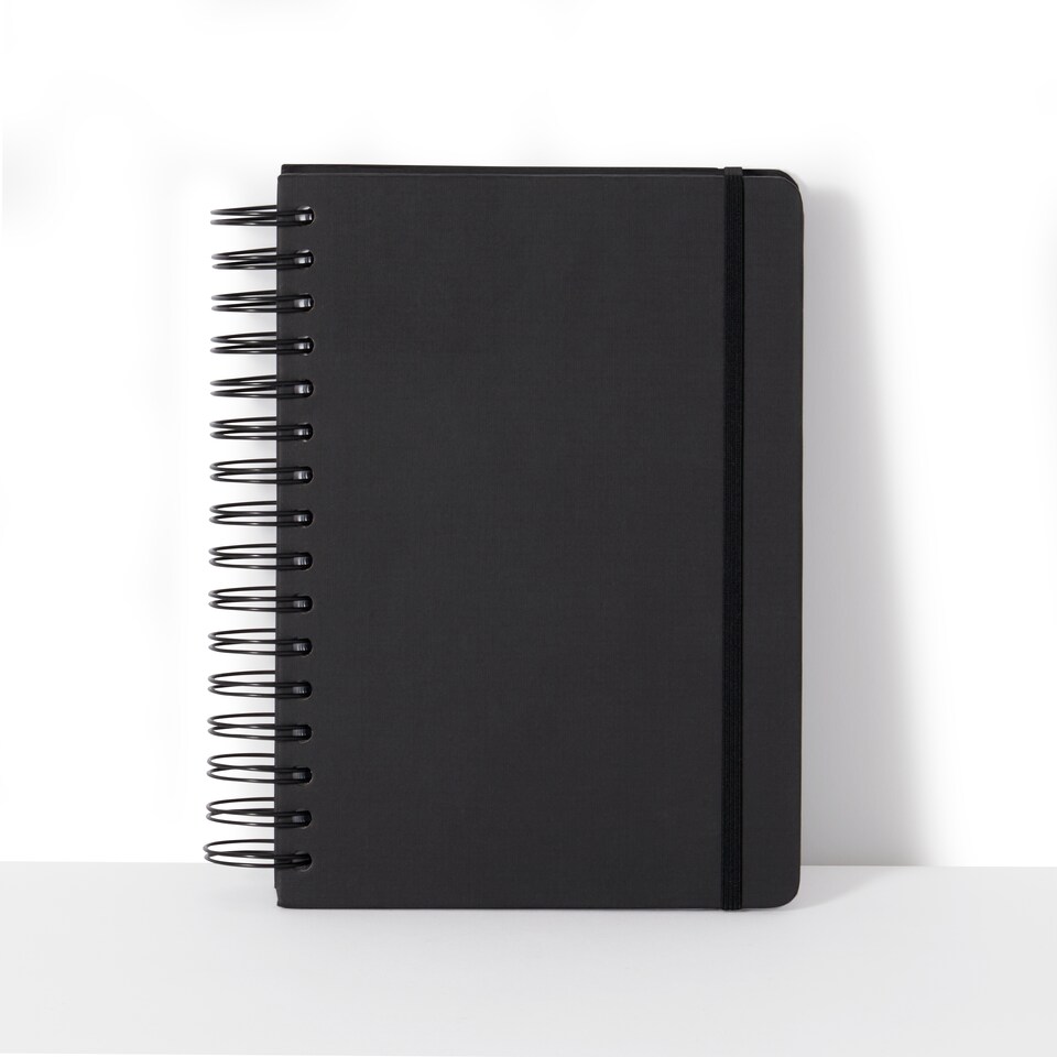 image 1 of Paperchase ReKrafted A5 Black Planner