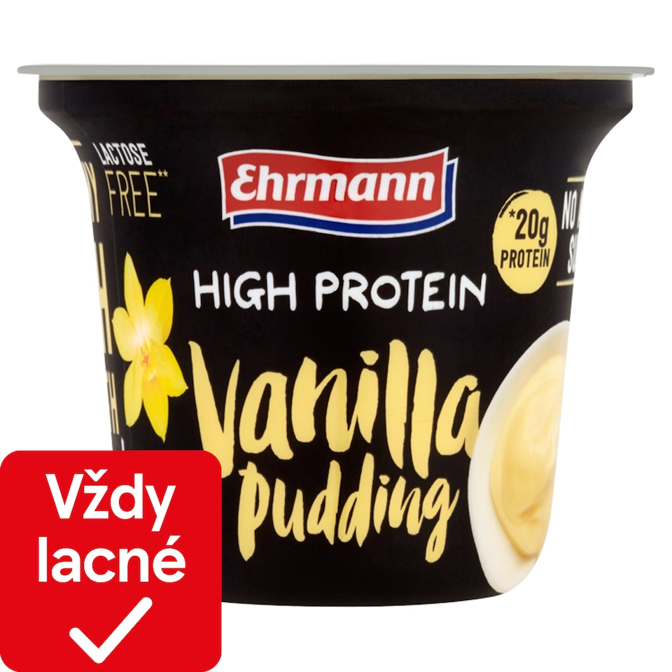 image 1 of Ehrmann High Protein Vanilla Pudding 200 g