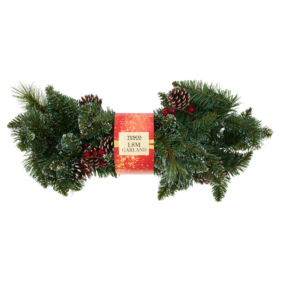 Tesco Traditional Garland 6Ft / 1.8M