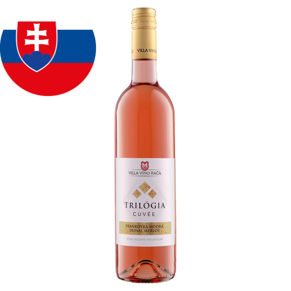 Villa Vino Rača Trilógia cuvée ružové polosuché 0,75 l