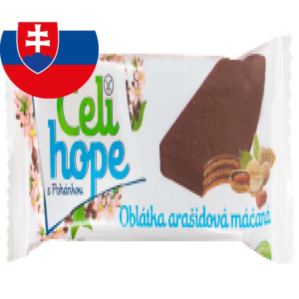 Celihope oblátka arašidová máčaná