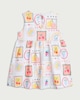 image 2 of F&F Baby Pure Cotton Fruit Print Sleeveless Dress in Cream