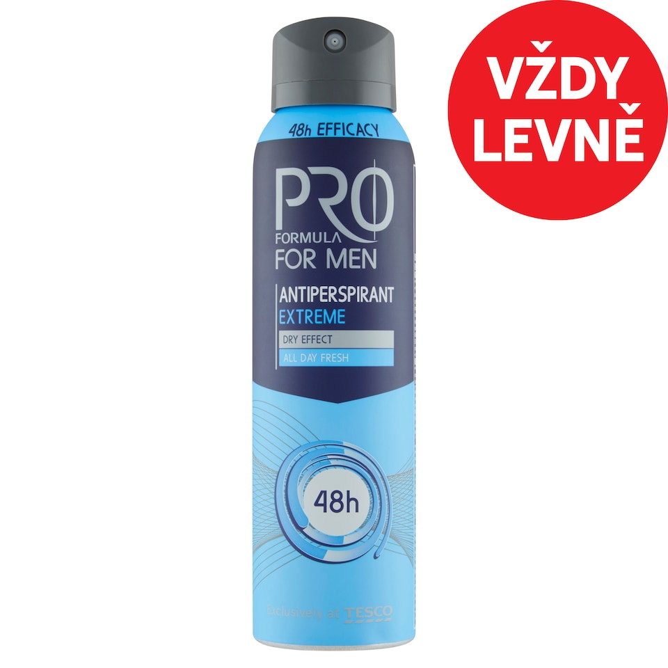 Tesco Pro Formula For Men Extreme Antiperspirant 150ml