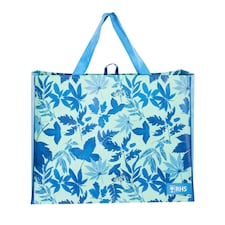 RHS Blue Floral Reusable Bag