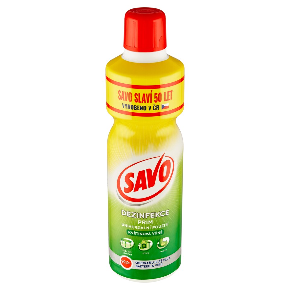 image 1 of Savo Prim Disinfection Flower Scent 1.2L