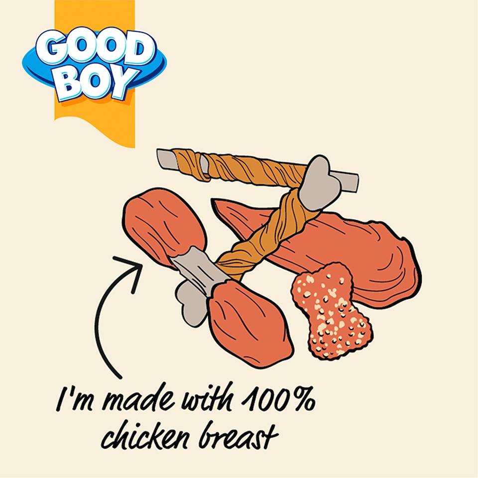 image 1 of Wagtastic Chicken Variety Pack Dog Treats 320G