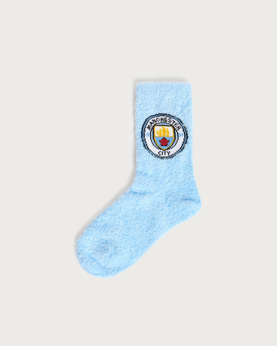 Manchester City Cosy Socks in Multi