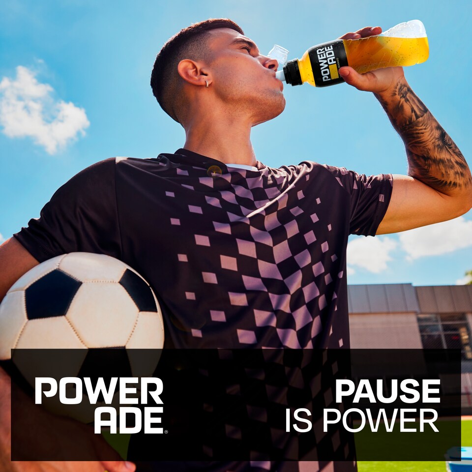 image 1 of Powerade Golden Mango Isotonic Sports Drink 4x500ml