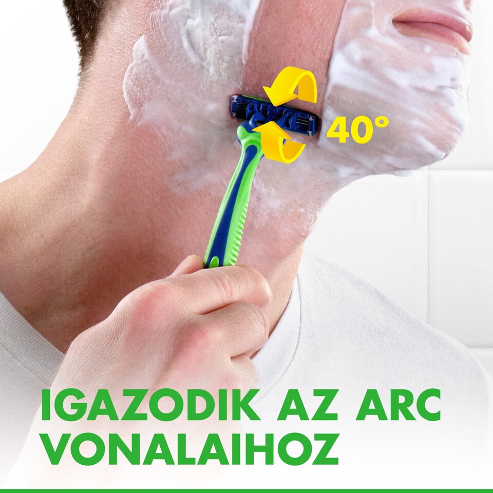 Gillette Blue3 Plus Sensitive, Eldobható Borotva Férfiaknak,  Darabos Kiszerelés  1. kép
