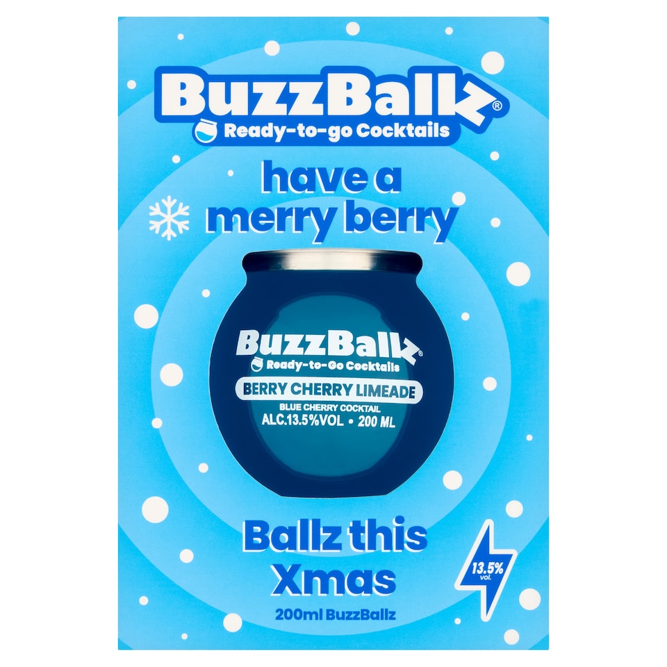 Buzzballz Berry Cherry Limeade Christmas Gift Pack