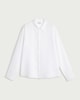 image 4 of F&F Pure Linen Button Up Shirt in White