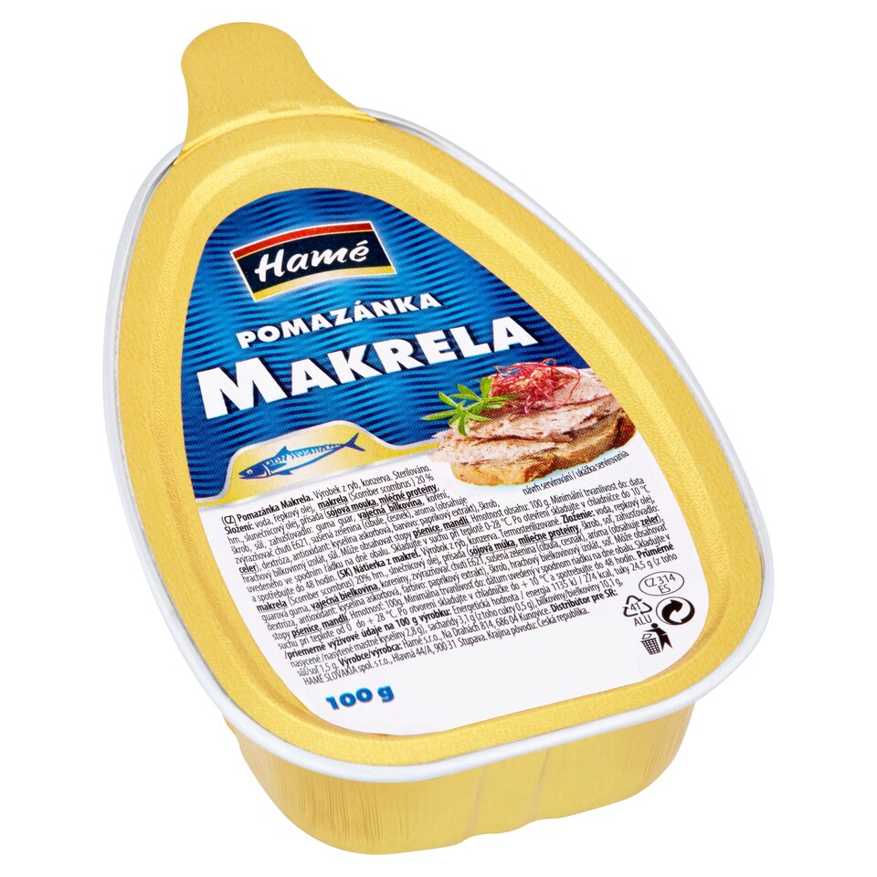 obrázok 1 z Hamé Nátierka z makrel 100 g