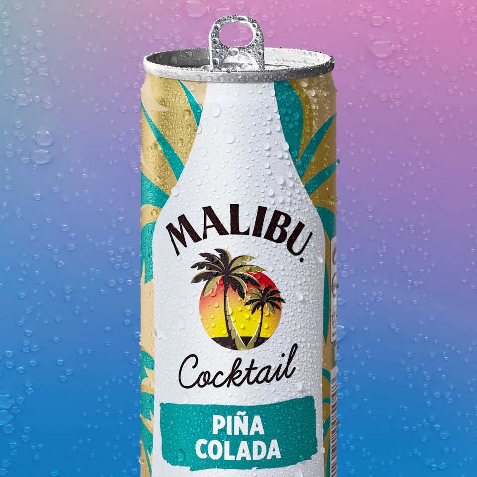 image 1 of Malibu Piña Colada Still Pre-Mixed Drink 250ml