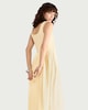 image 1 of F&F Sleeveless Square Neck Midi Dress in Yellow