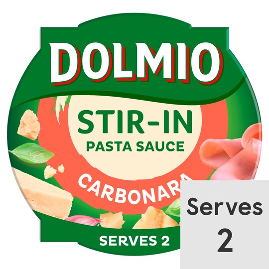 Dolmio Stir In Carbonara Pasta Sauce 150G Tesco Groceries