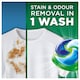 image 4 of Ariel Original Washing Pods Stain and Odour Removal 50 Washes 870g